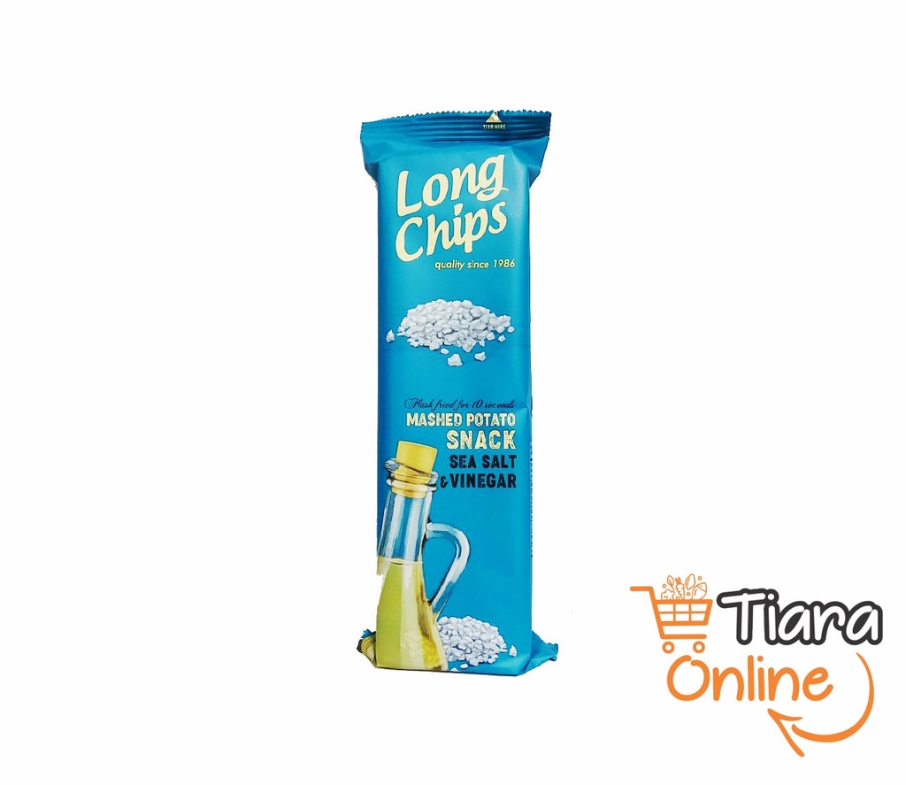 LONG CHIPS - POTATO SEA SALT : 75 GR 