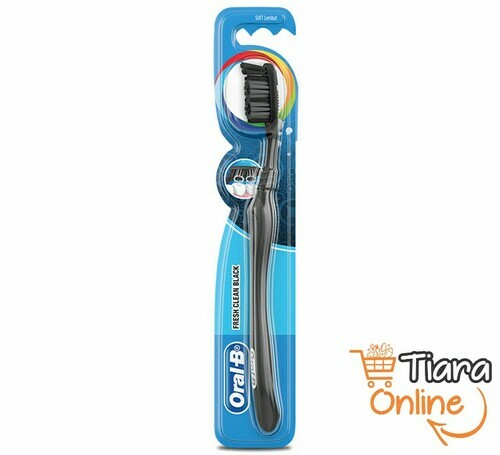 ORAL B - FRESH CLEAN BLACK SIKAT GIGI : 1 PCS 