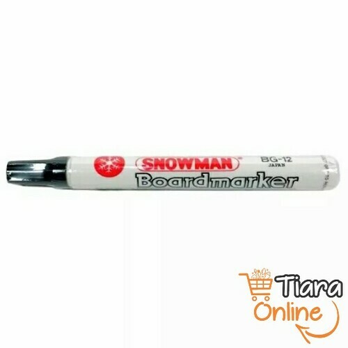 SNOWMAN - SPIDOL WHITE BOARD : HITAM HITAM