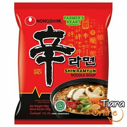 NONG SHIM SHIN RAMYUN MUSHROOM : 120 GR