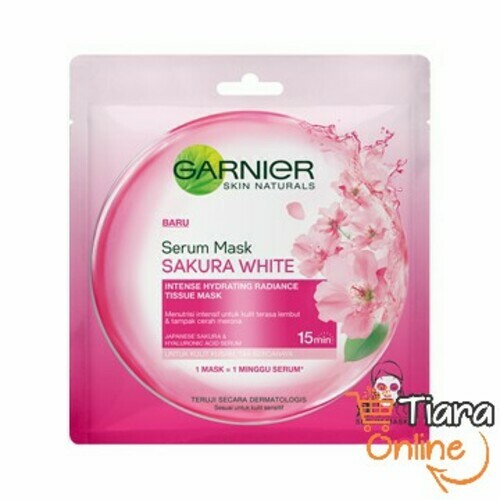 GARNIER SERUM MASK SAKURA WHITE : 32 GR