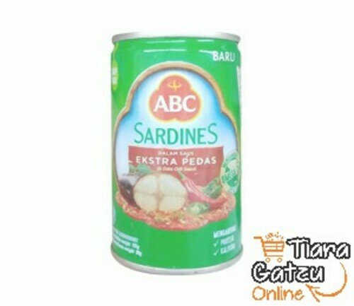 ABC SARDINES EXTRA HOT SAUCE : 155 GR