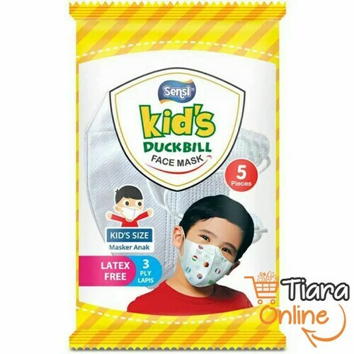 SENSI - KIDS DUCKBILL FACEMASK : 5 PCS 