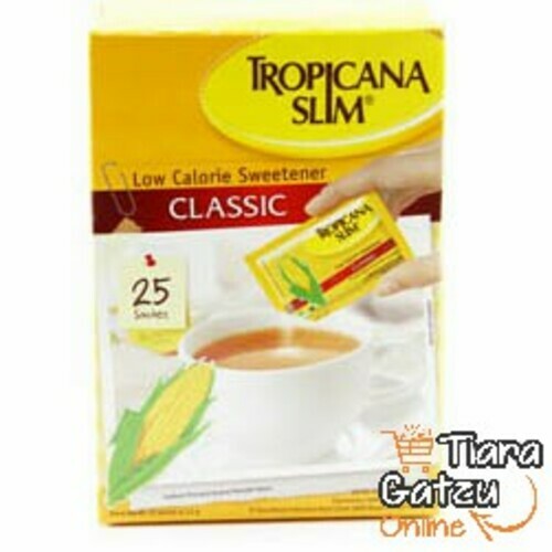 TROPICANA SLIM - SWEETENER : 25X2.5 GR 