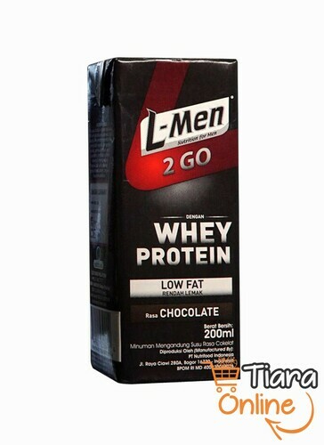 L-MEN - 2 GO WHEY PROTEIN CHOCO : 200 ML 