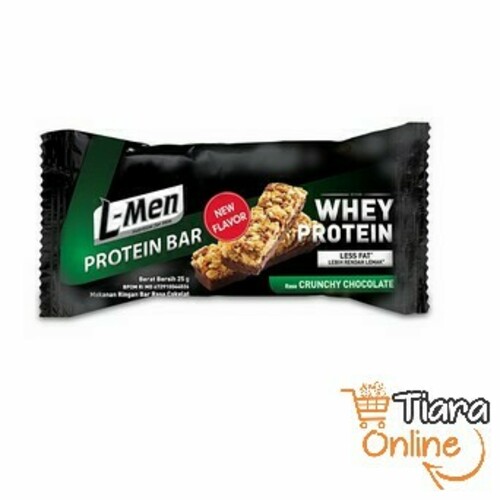 L-MEN - CRUNCHY CHOCOLATE BAR : 25 GR 