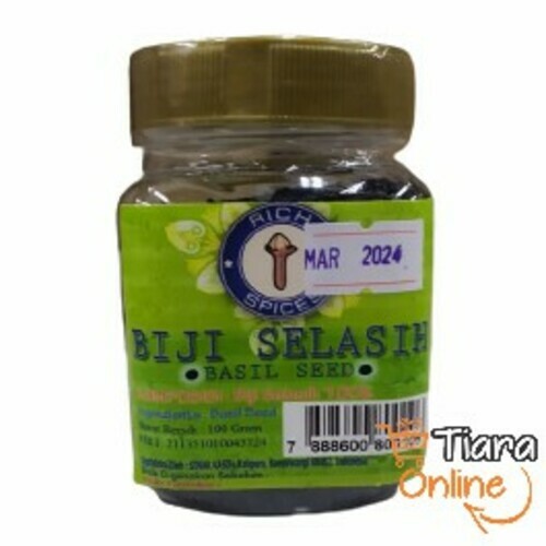 RICH - BIJI SELASIH : 100 GR 