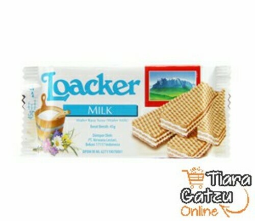 LOACKER MILK : 45 GR