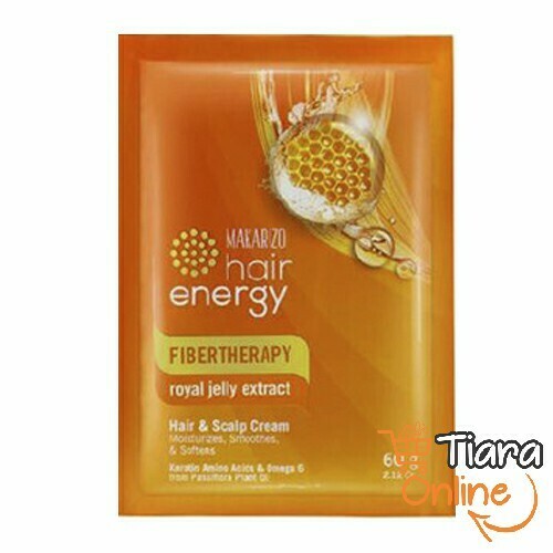 MAKARIZO HAIR ENERGY FIBER ROYAL JELLY : 60 GR