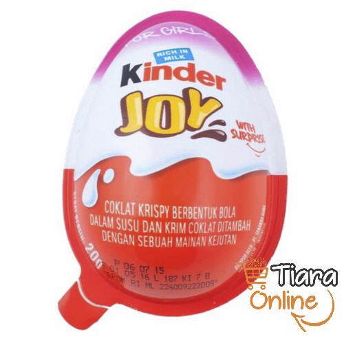 KINDER - JOY FOR GIRLS : 20 GR 