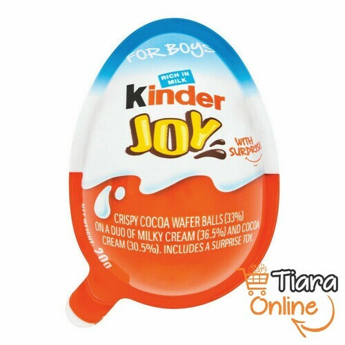 KINDER - JOY FOR BOYS : 20 GR 