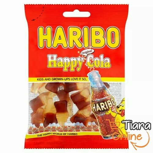 HARIBO - HAPPY COLA ORIGINAL : 80 GR 