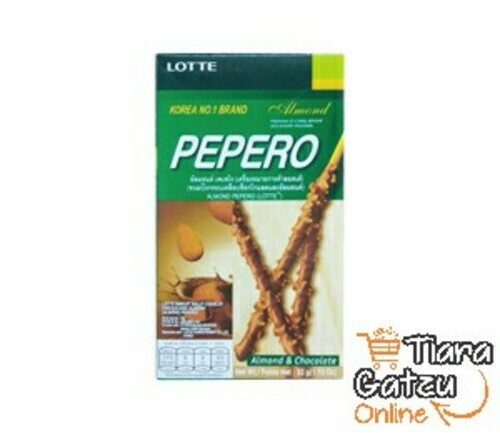 LOTTE - PEPERO ALMOND & CHOCOLATE : 36 GR 