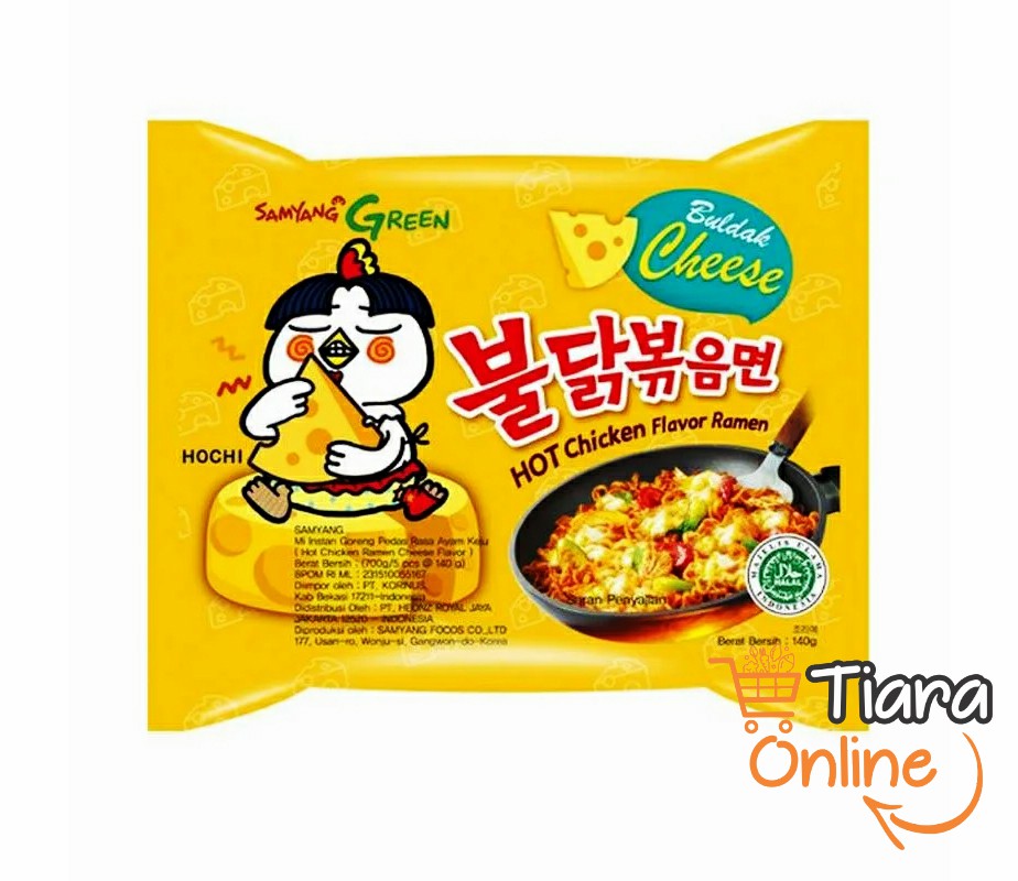 SAMYANG - GREEN BULDAK JJAJANG : 140 GR 