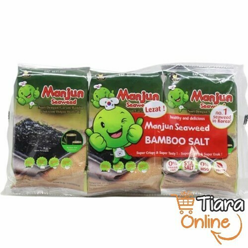 MANJUN - BAMBOO SALT : 3X5 GR 