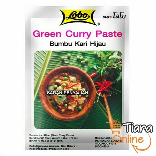 LOBO - GREEN CURRY PASTE : 50 GR 