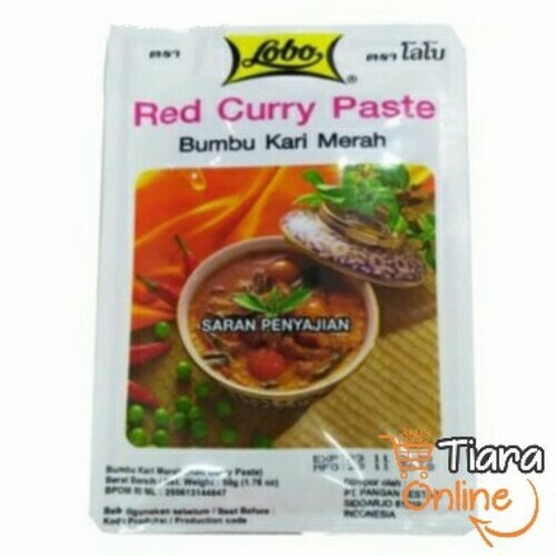 LOBO - RED CURRY PASTE : 50 GR 