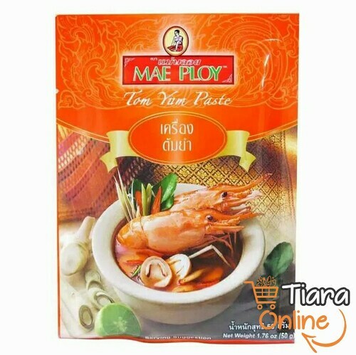 MAE PLOY - TOM YAM PASTE : 50 GR 