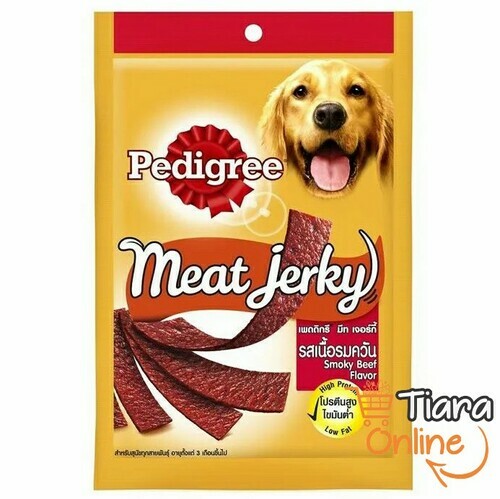 PEDIGREE - MEAT JERKY SMOKYBEEF : 80 GR 