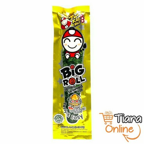 TKN BIG ROLL SEAWEED SQUID : 3.6 GR 