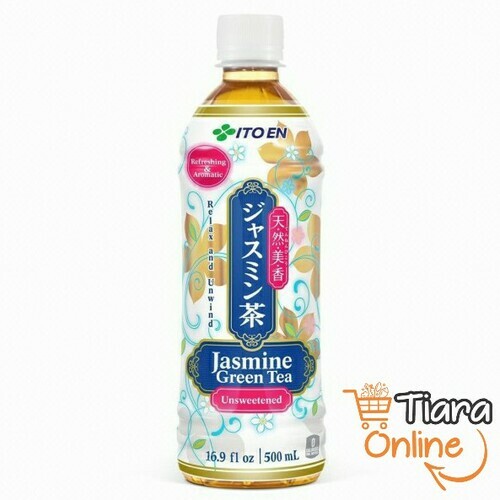 ITOEN - JASMINE GREEN TEA UNSWEETED : 500 ML 