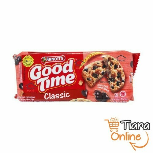 GOOD TIME - CLASIC CHOCOCHIP COOKIES : 72 GR 