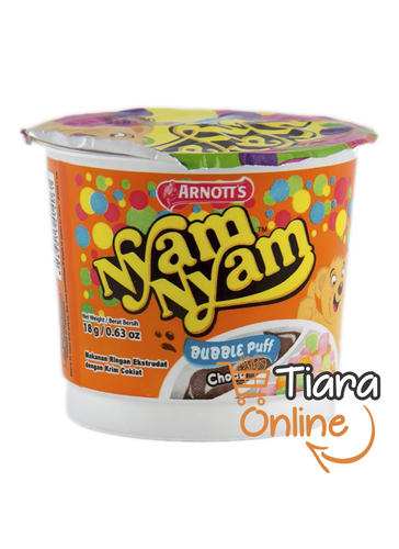 NYAM NYAM BUBBLE PUFF CHOCO : 18 GR