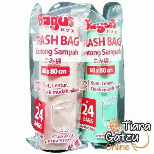 BAGUS TRASH BAG S 24 : 45X50CM