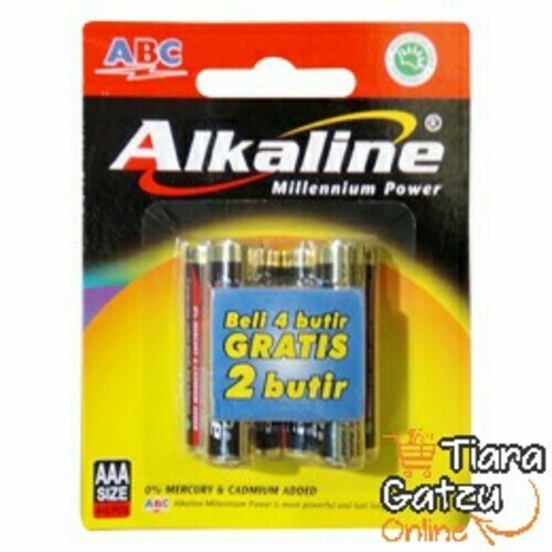 ABC ALKALINE MILLENIUM POWER AAA : ISI 4