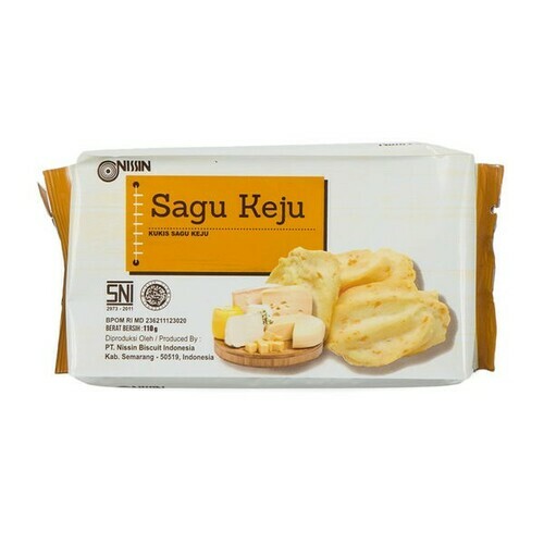 NISSIN - SAGU KEJU : 110 GR 