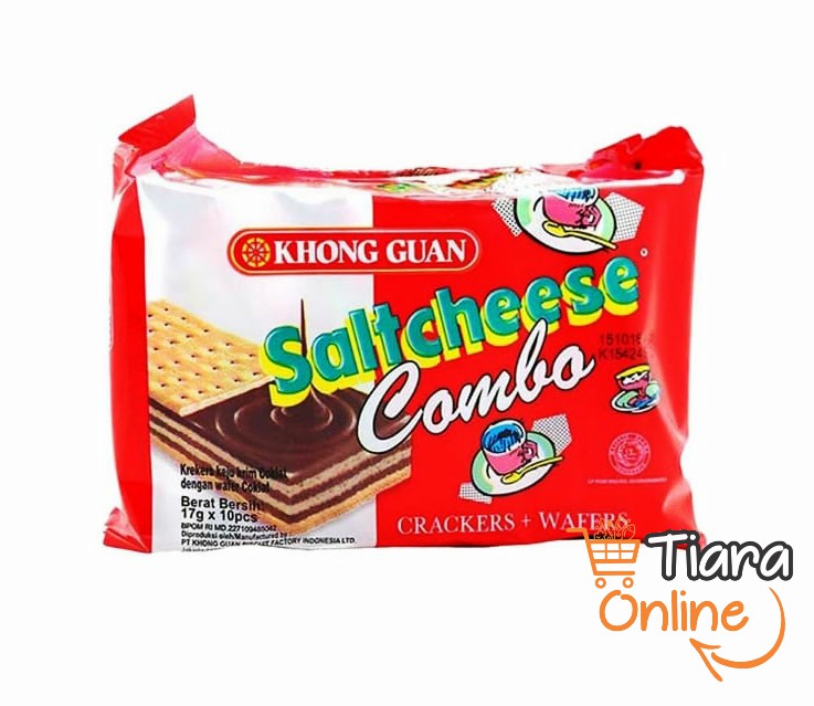 KHONG GUAN - SALT CHEESE COMBO : 10X17GR 