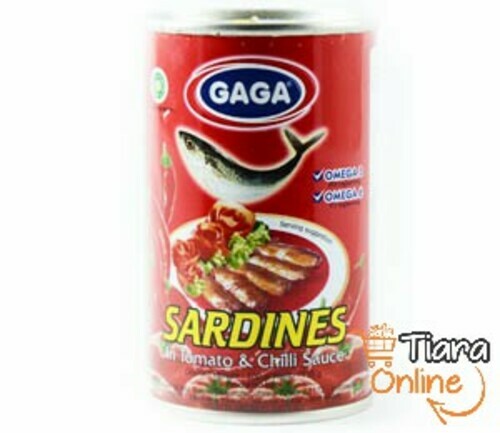 GAGA SARDINES TOMATO & CHILLI SAUCE : 155 GR