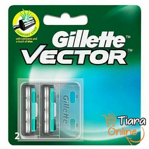 GILLETTE - VECTOR CATRIDGE : 2'S 