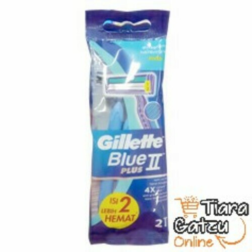 GILLETTE BLUE II PLUS : 2'S