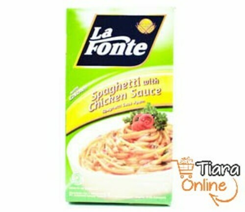 LA FONTE - SPAGHETTI SAUS AYAM : 117 GR 