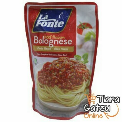 LA FONTE - PASTA SAUCE BOLOGNESE : 315 GR 