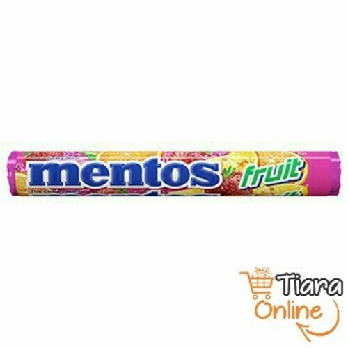 MENTOS - FRUIT ROLL : 37 GR 