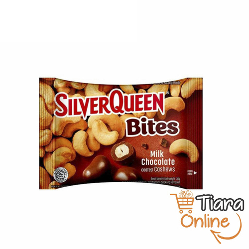 SILVER QUEEN - BITES CASHEWNUT : 35 GR 