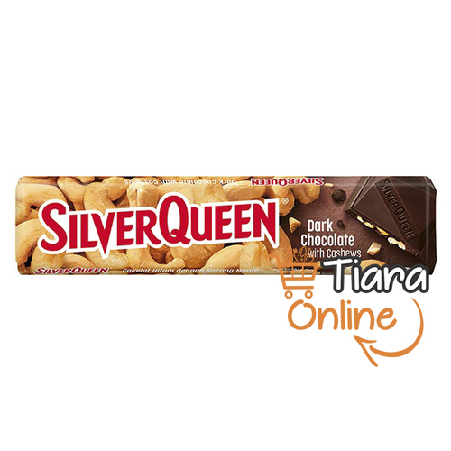 SILVER QUEEN - DARK CHOCO : 62 GR 