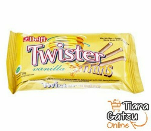 DELFI TWISTER THINS VANILA : 20 GR