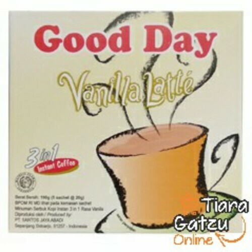 GOOD DAY - 3 IN 1 VANILA LATTE : 5X20 GR 