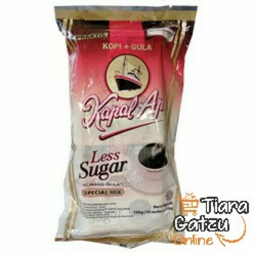 KAPAL API - LESS SUGAR : 10X19GR 