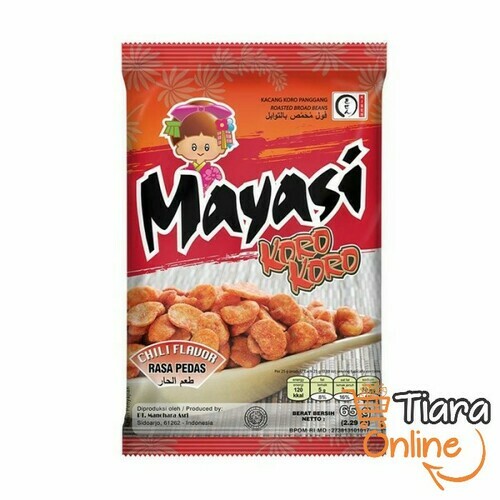 MAYASI - KACANG KORO KORO PEDAS : 65 GR 