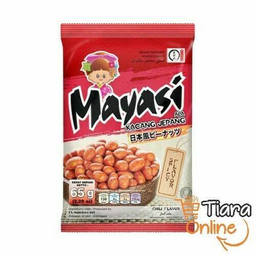 MAYASI - KACANG JEPANG PEDAS : 65 GR 