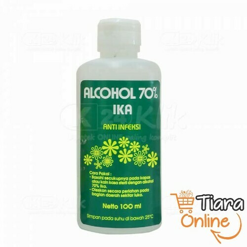 ALCOHOL 70% IKA : 100 ML