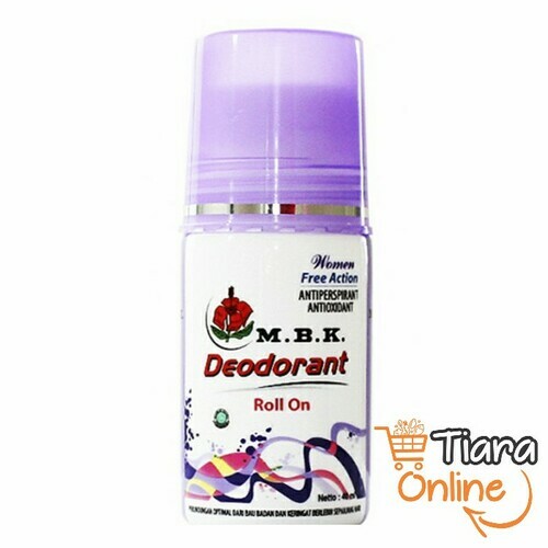 M.B.K - DEODORANT ROLL ON : 40 ML UNGU