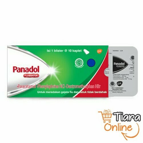 PANADOL - FLU&BATUK : 10 TAB 