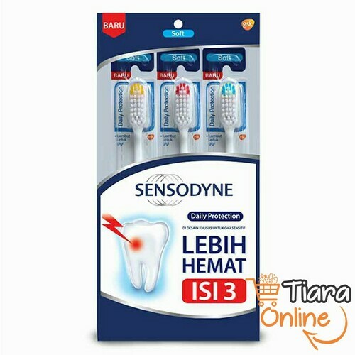 SENSODYNE - DAILY PROTECT SIKAT GIGI : SOFT3'S 