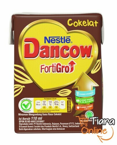 DANCOW UHT FORTIGROW COKELAT : 110 ML