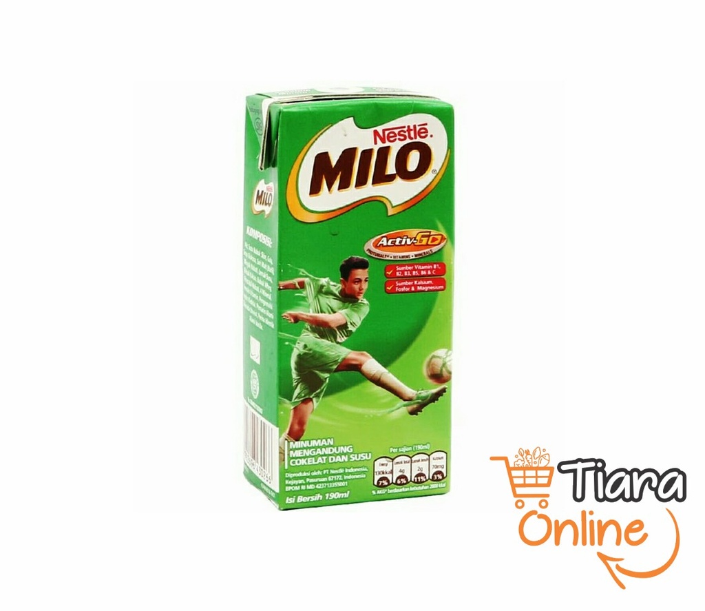 MILO - ACTIVGO : 180 ML 